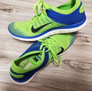 Nike Free 4.0 Flyknit Running Sneakers Size 12
